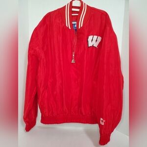 Red Wisconsin Badgers Jacket